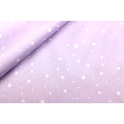 PANNO LENCI STAMPATO STELLINE CM.90 - 100% POLIESTERE